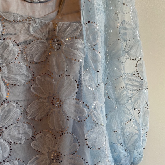 Hello Molly Light Blue Dress XS - Picture 8 of 10